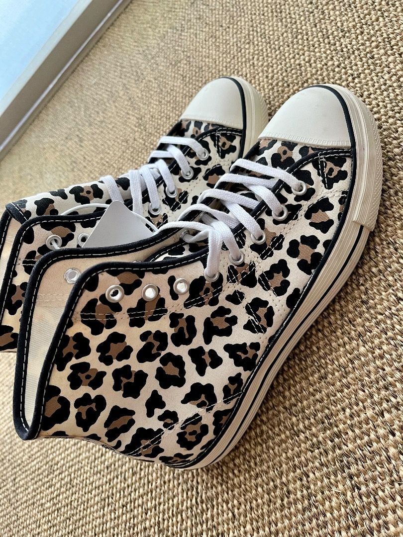 Converse lucky star leopard discount