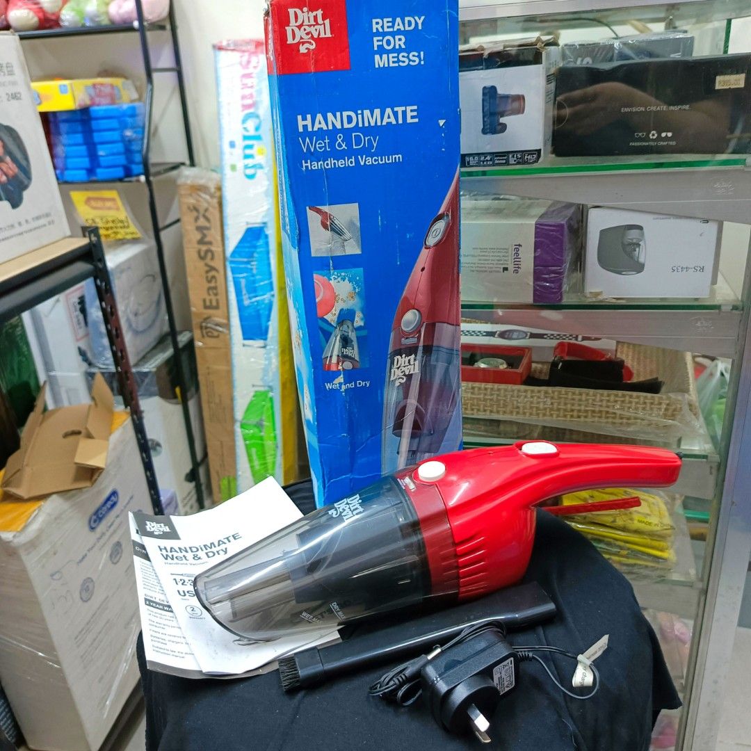 Dirt Devil Handimate Wet & Dry Handheld Vacuum 220V, TV & Home