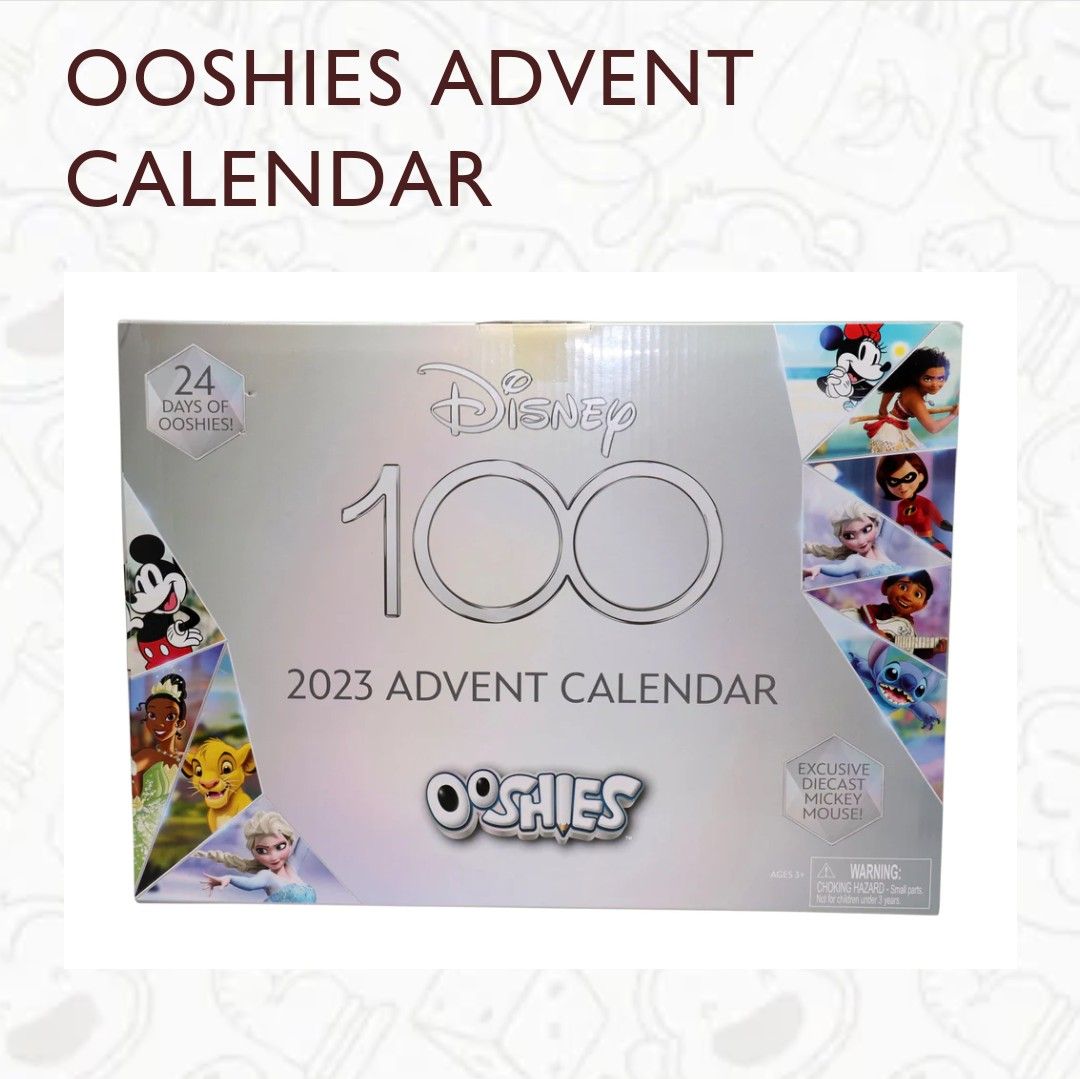 Disney 100 Ooshies Advent Calendar Hobbies Toys Toys Games on