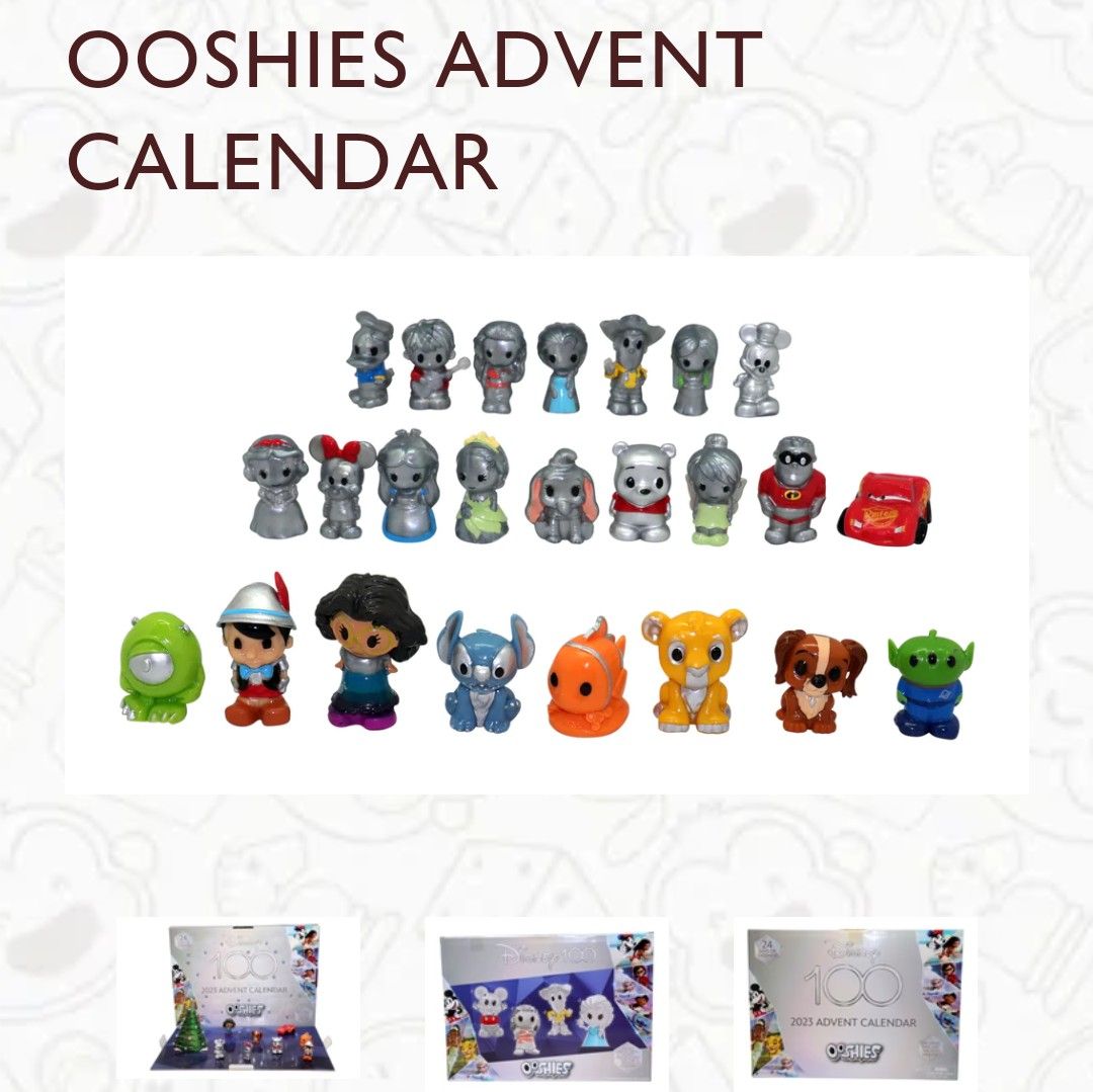 Disney 100 Ooshies Advent Calendar Hobbies Toys Toys Games on