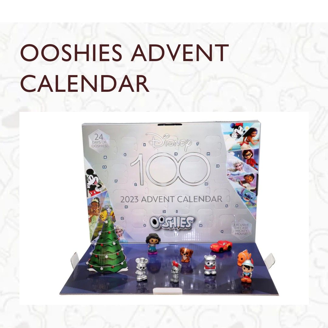 Disney 100 Ooshies Advent Calendar, Hobbies & Toys, Toys & Games on