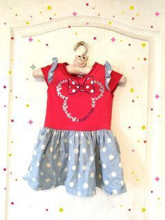 Disney baby Minnie dress 1-2 yo