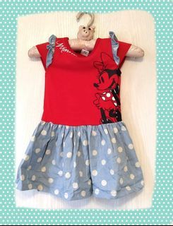 Disney baby Minnie Mouse dress 1-2 yo