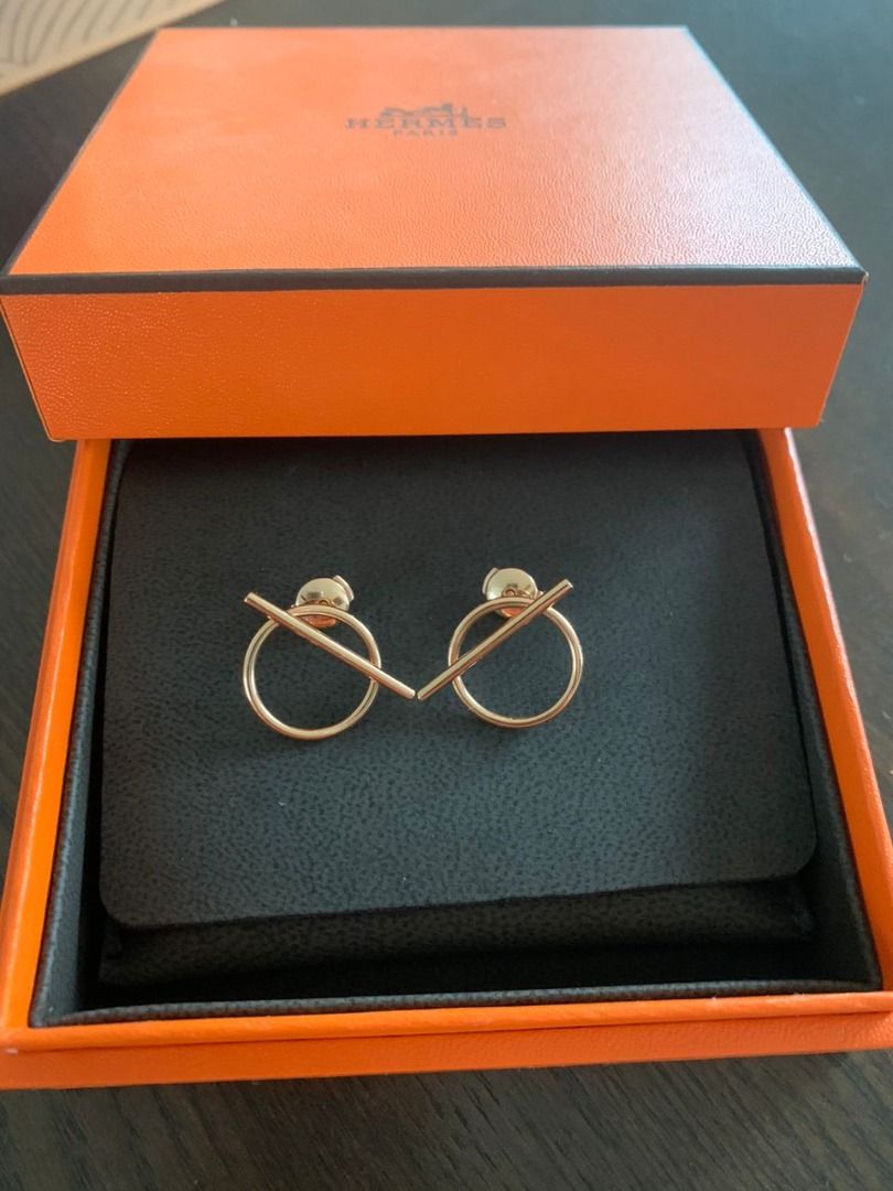 Echappee Hermes earrings medium model