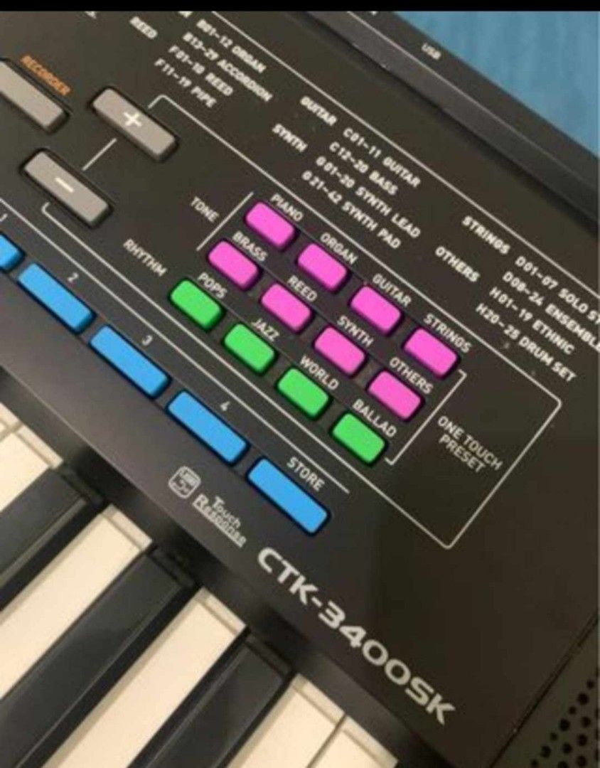 Piano casio ctk 3400sk new arrivals