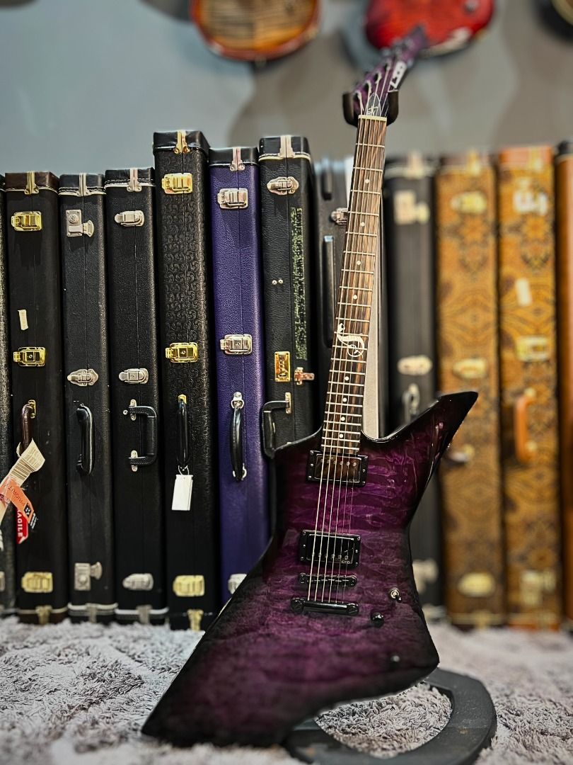Esp james hetfield snakebyte baritone new arrivals