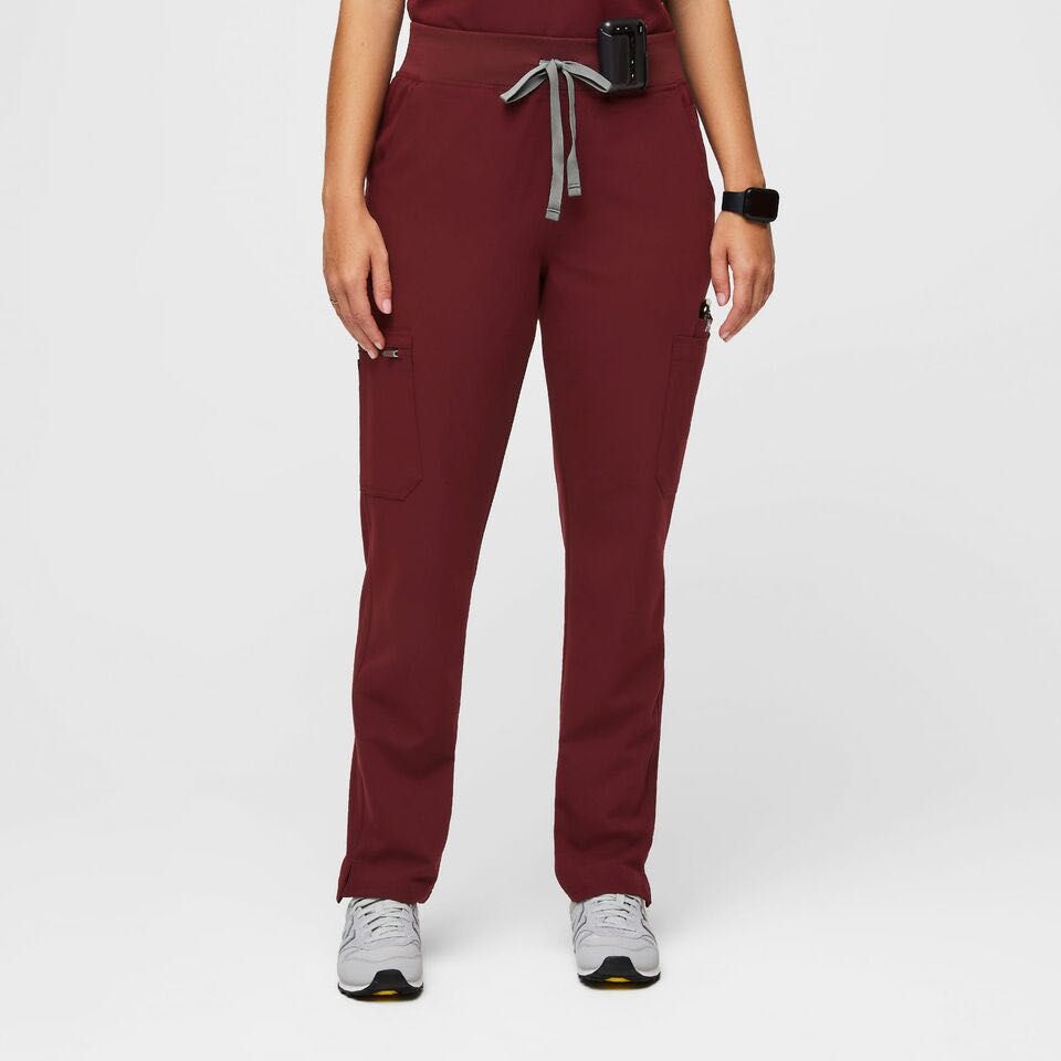 Figs Scrubs in Burgundy, Women's Fashion, Activewear on Carousell