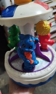Fisher price  sparkly smphony  carousel  musical toy animals