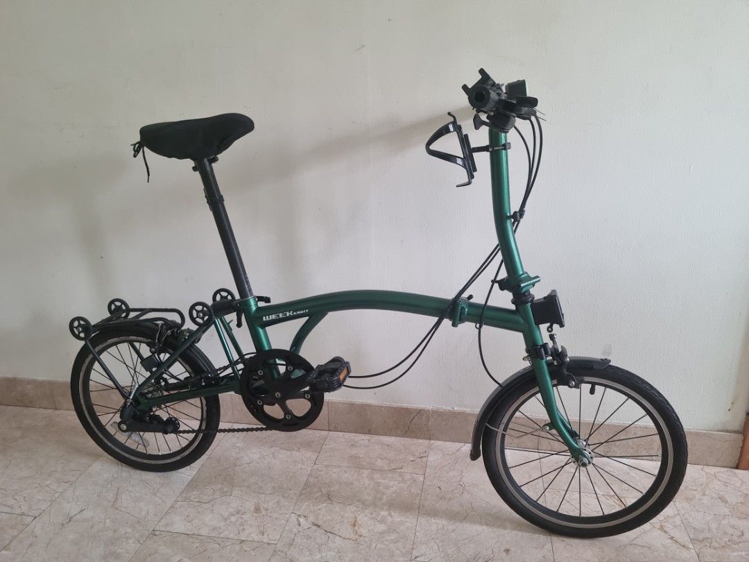 WeekEight trifold Bicycle Sports Equipment Bicycles Parts