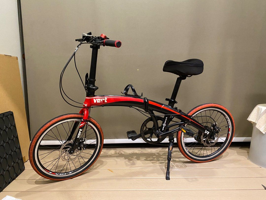 Foldable bike Vert V8 Sports Equipment Bicycles Parts