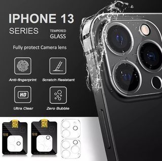 For Apple iPhone 13 Series Premium Hard Acrylic HD Clear Back Camera Lens Protector