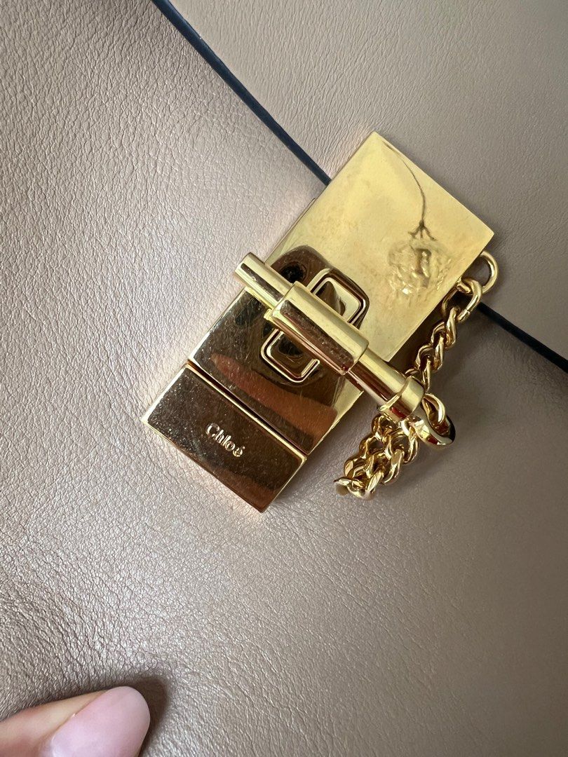 CHARITY SALE Chloe Drew bag in Nude medium gold chain