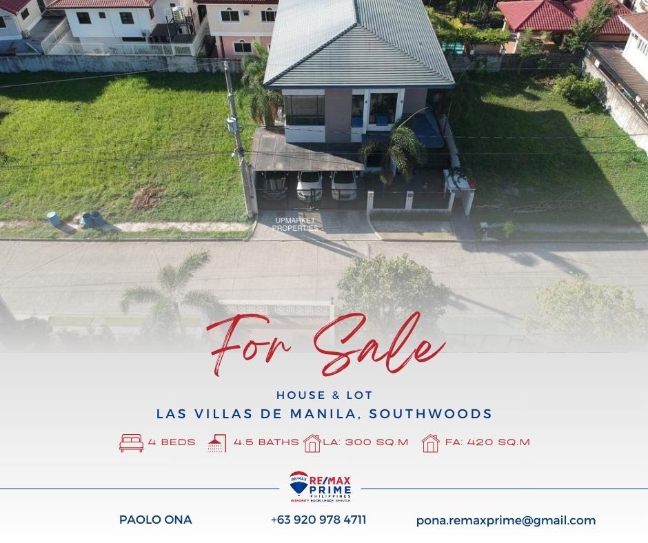 FOR SALE Las Villas De Manila Southwoods City, Property, For Sale