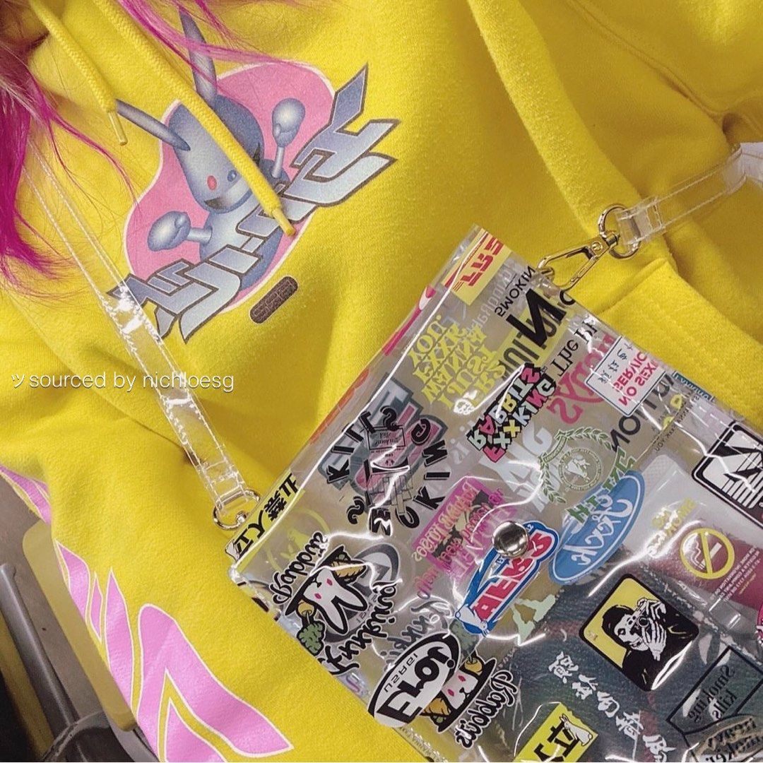 FR2 LOGOS CLEAR SACOCHE BAG