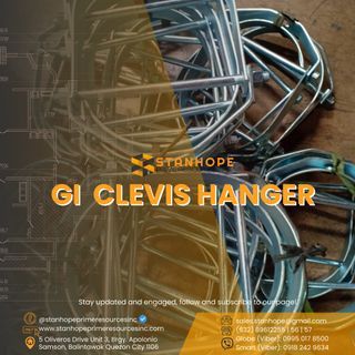 Galvanized Clevis Hanger