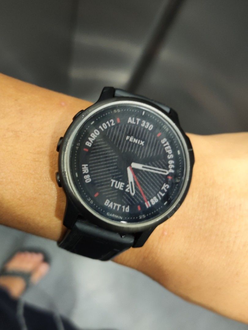 Garmin fenix hot sale 6s sapphire grey