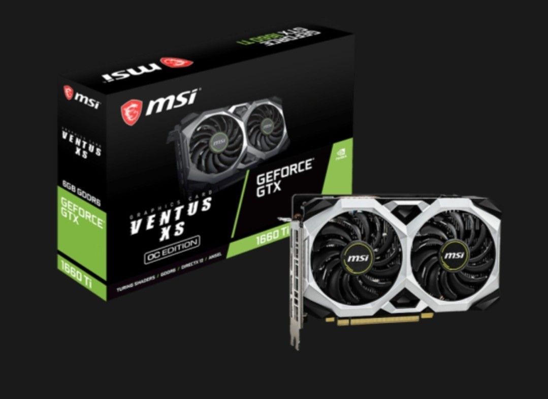 Msi gtx 1660 ti ventus xs oc outlet