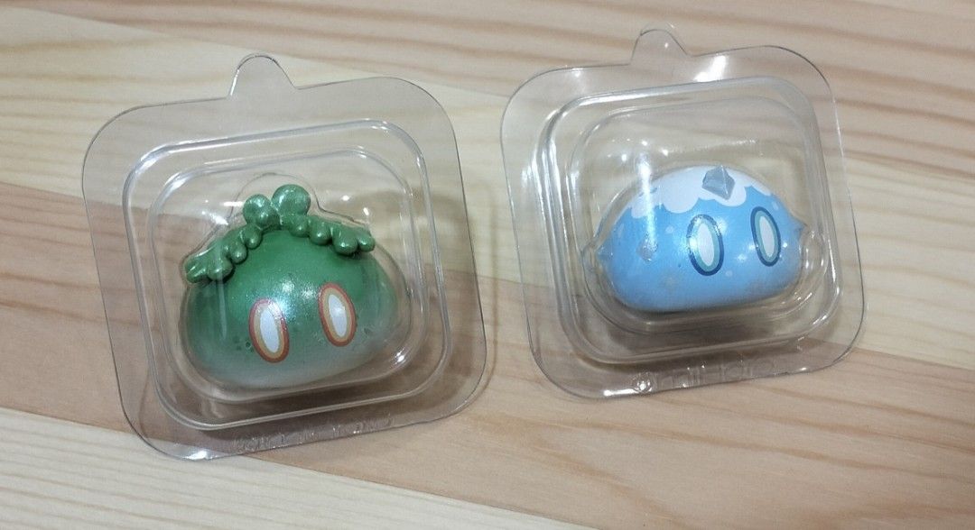 Genshin Impact Slime Dendro Cyro slime, Hobbies & Toys, Toys & Games on