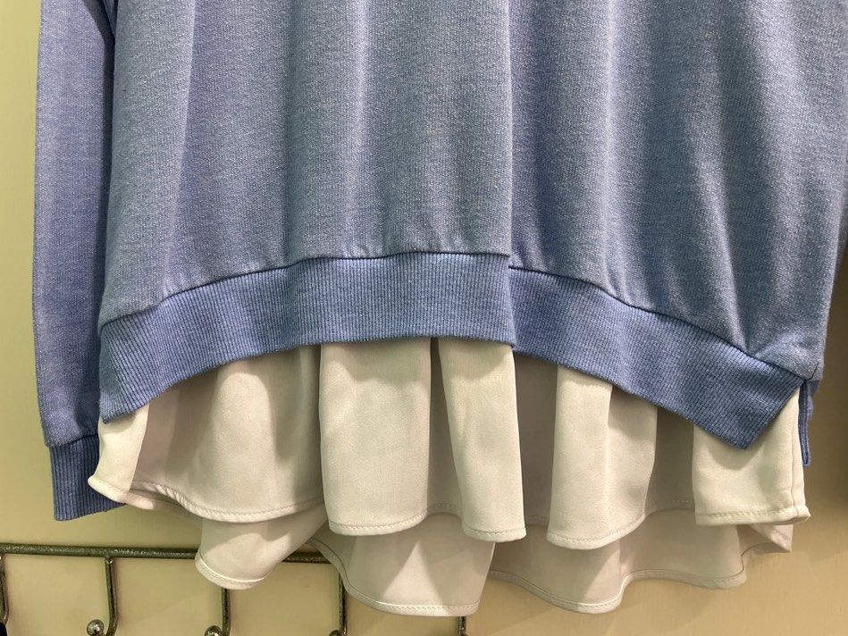 Girls blue cheap sweater