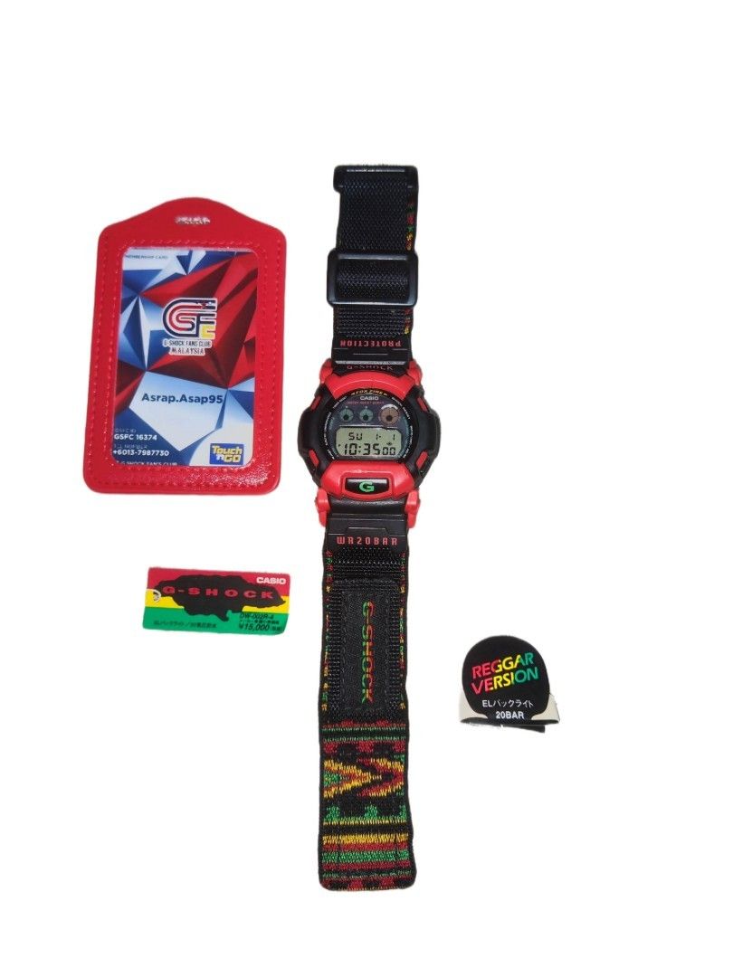 Red Gd100 Rasta Jual BNB BAND BEZEL GSHOCK G SHOCK GA GAX GD 100