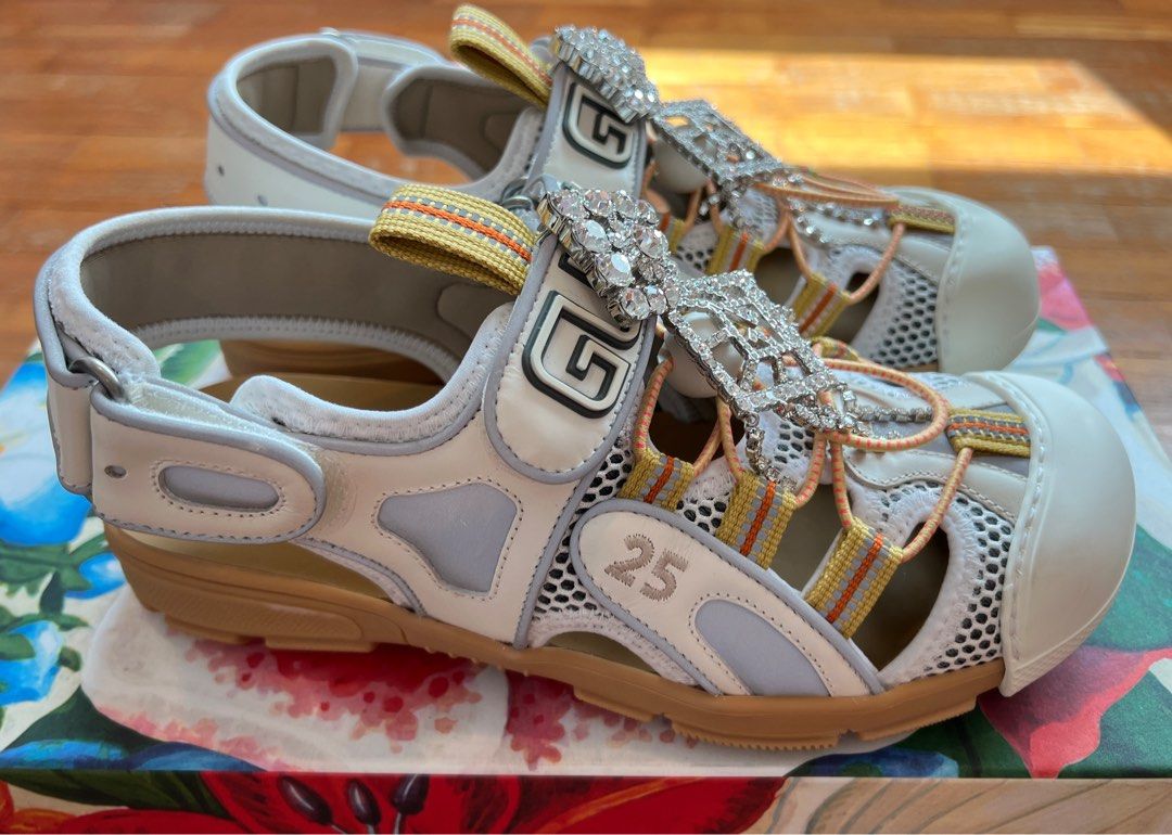 Gucci Sandals size 38.5 Women s Fashion Footwear Sandals on