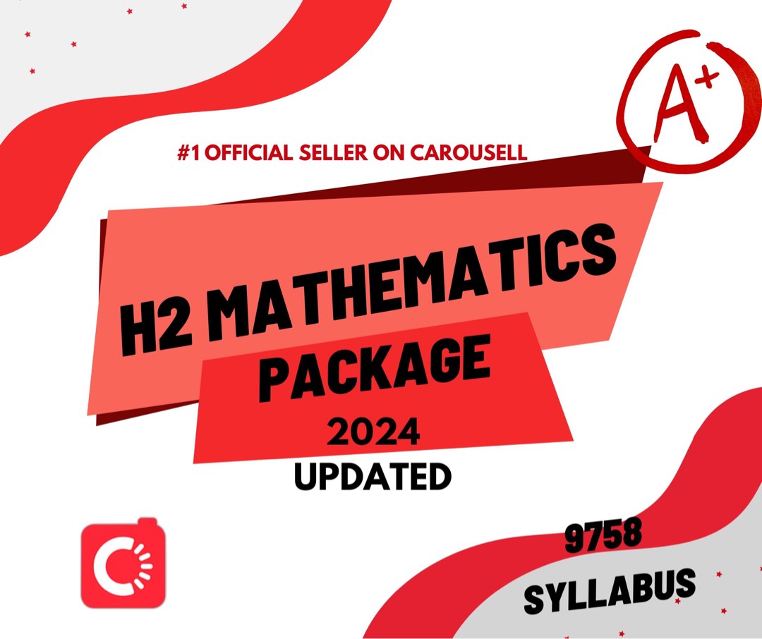 H2 Math Package (2024 A Level/RJC/NYJC/HCI Summary /Cheatsheet