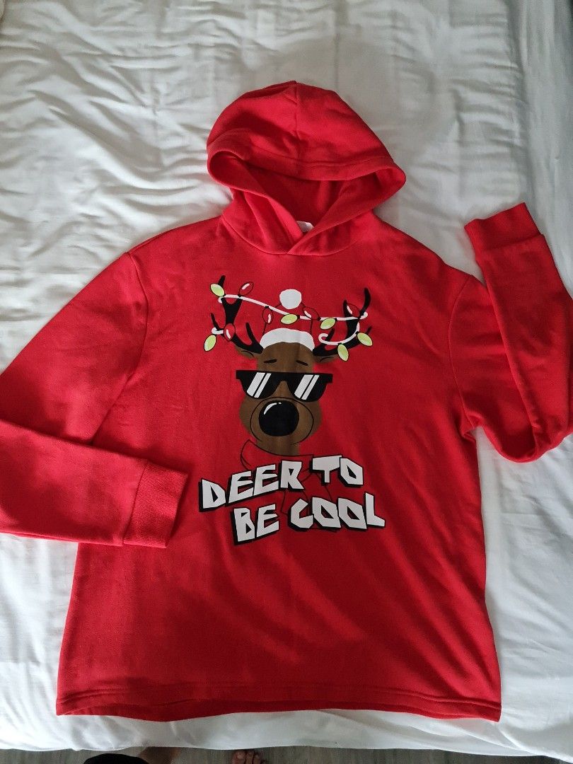 H M Red Hoodie