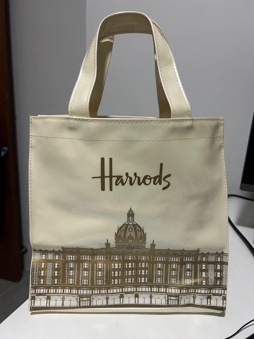 Harrods Tote Bag, Women's Fashion, Bags & Wallets, Tote Bags on Carousell