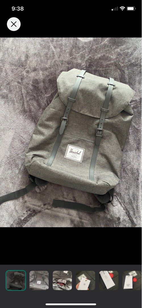 Herschel 19.5L Men s Fashion Bags Backpacks on Carousell