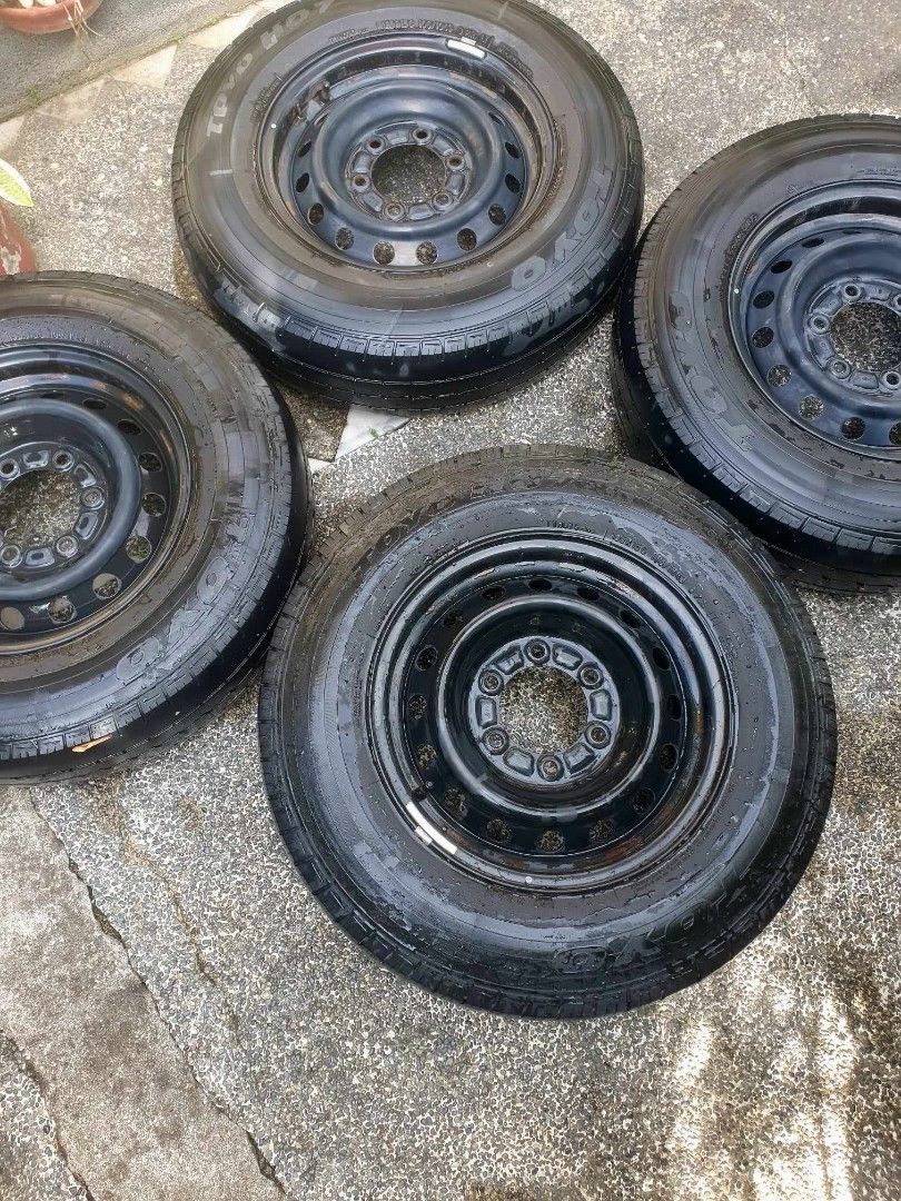 HIACE Commuter Stock Rims, Car Parts & Accessories, Mags and Tires on ...