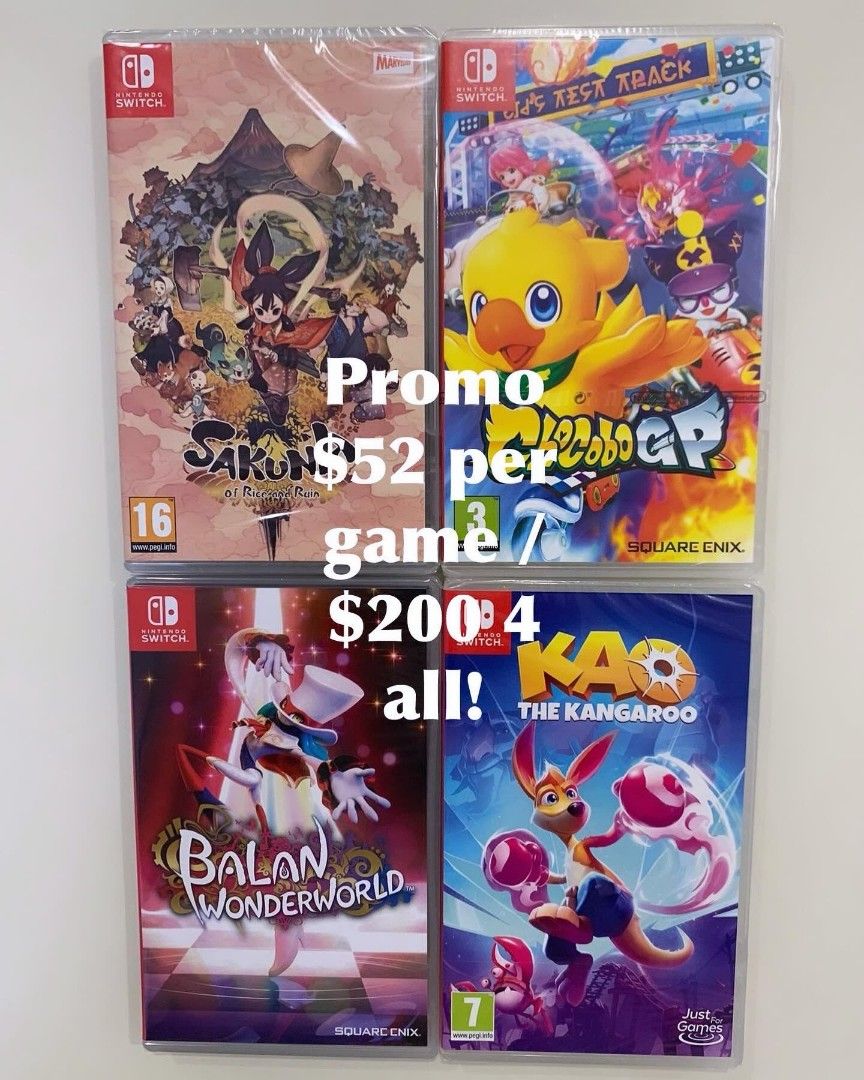 Switch cheap games promo