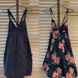 Selling below retail** Hollister Black Puff Sleeve Off Shoulder Floral  Dress Size Medium, Women's Fashion, Dresses & Sets, Dresses on Carousell