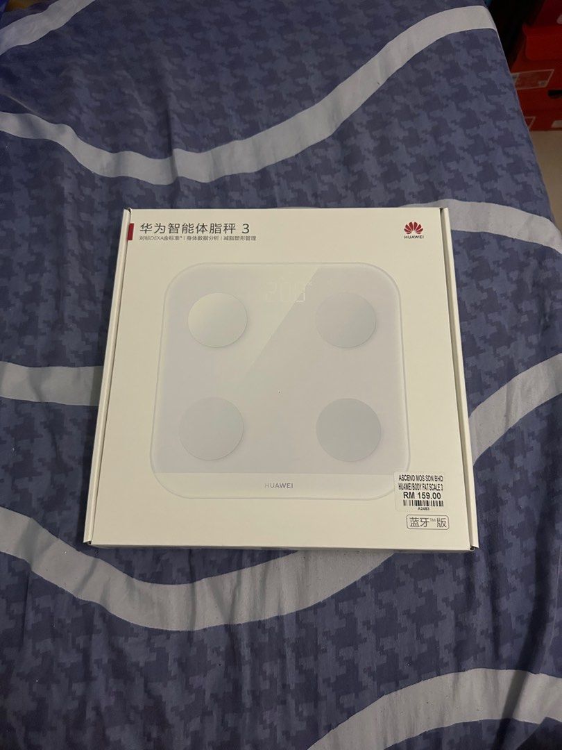 Huawei Body Fat Scale Sealed, Health & Nutrition, Health Monitors