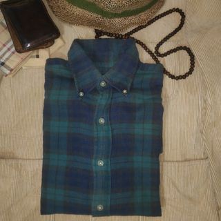 IC Land kemeja flannel Vintage