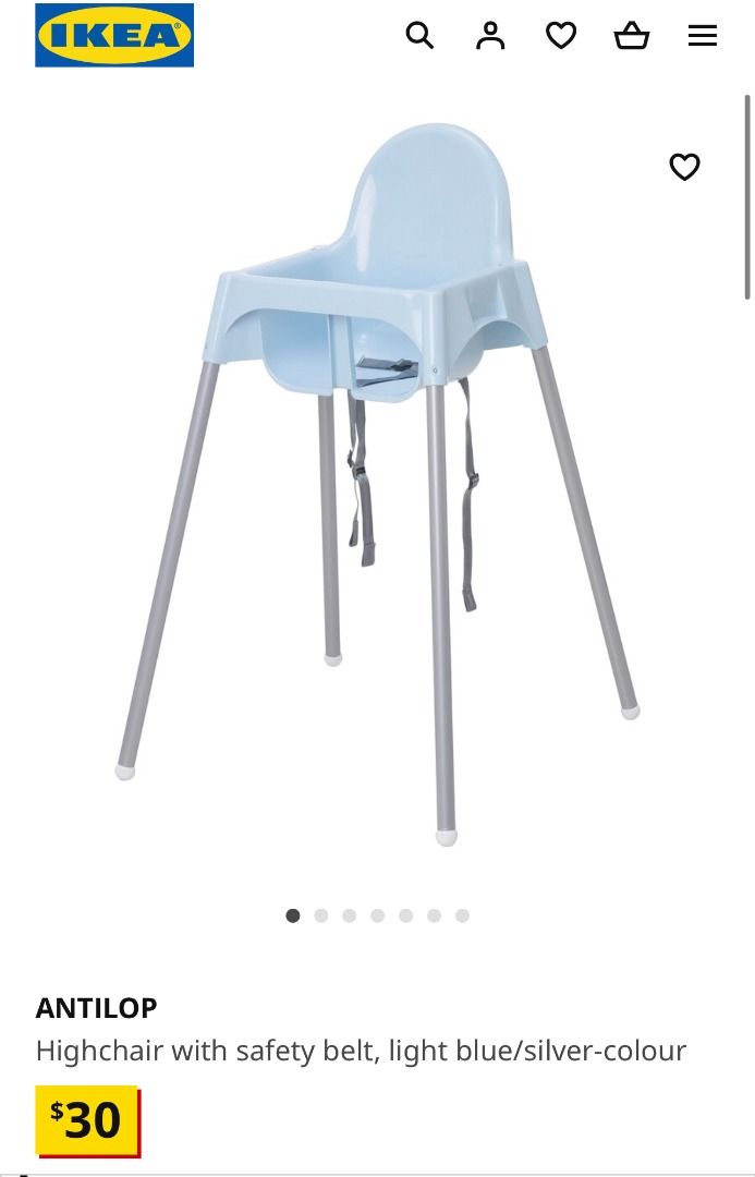 Ikea antilop safety belt deals