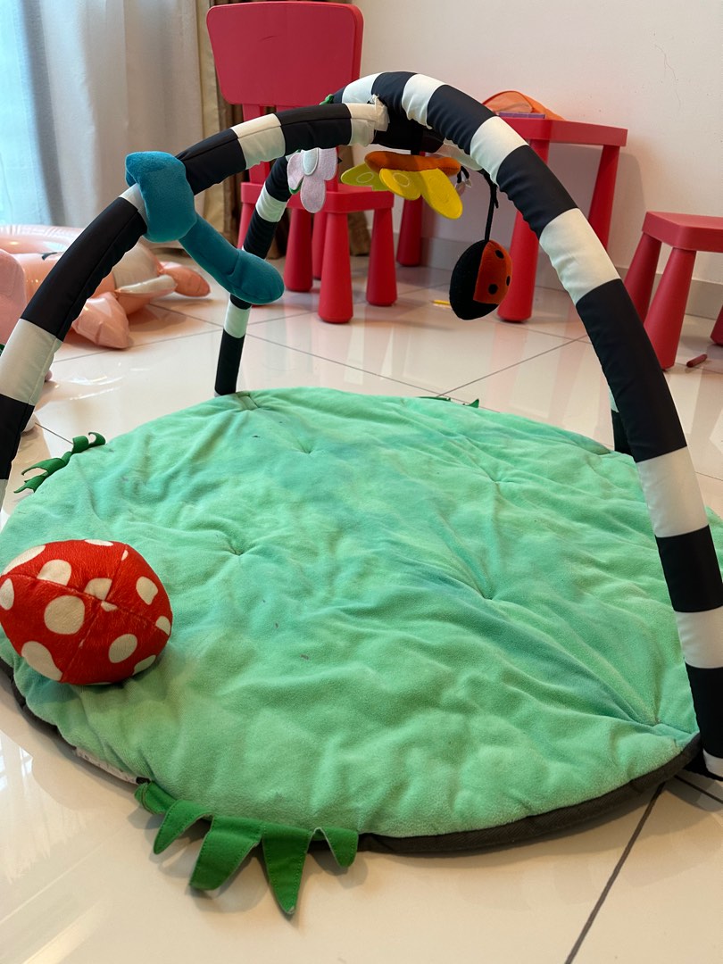 IKEA baby play mat with free toys, Babies & Kids, Baby Nursery & Kids