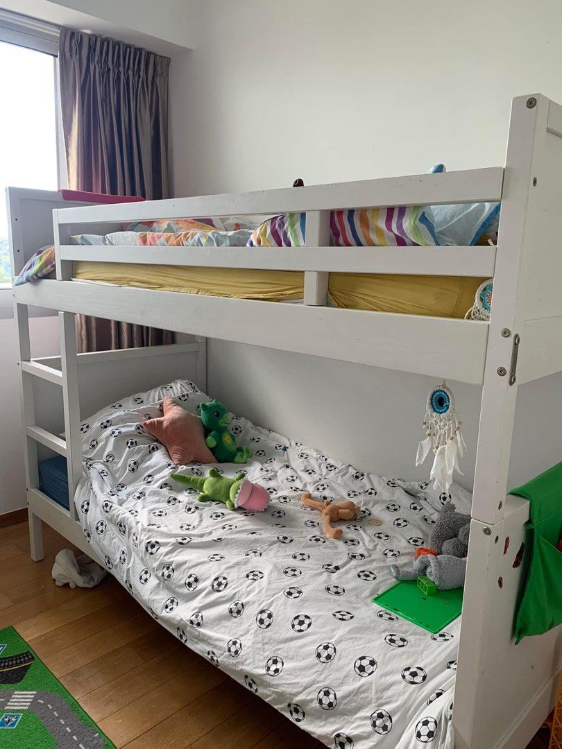 Bunk beds top with mattresses ikea