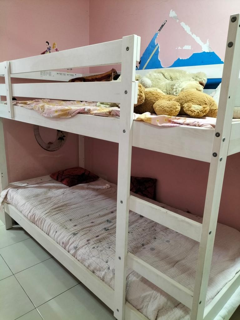 Ikea double decker bed, Furniture & Home Living, Furniture, Bed Frames