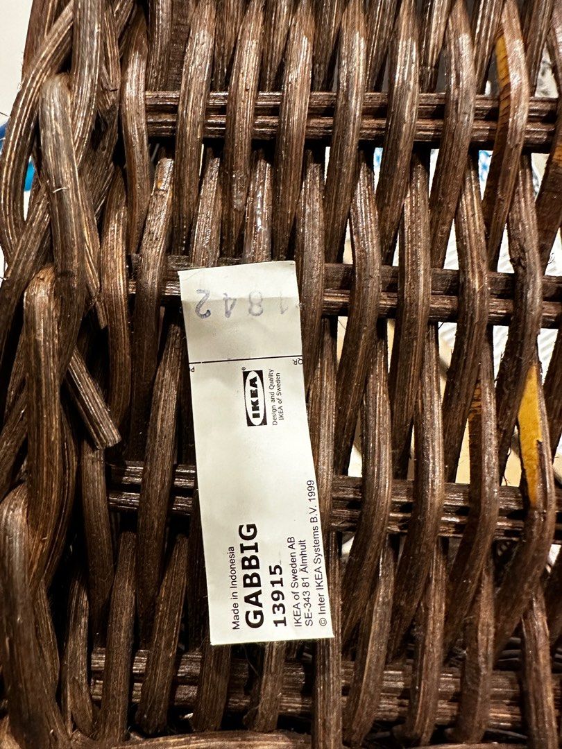 Ikea GABBIG storage Basket, Furniture & Home Living, Home Improvement