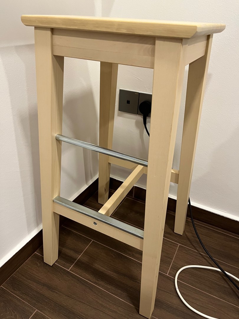 IKEA Nilsolle Bar Stool, Furniture & Home Living, Furniture, Chairs on