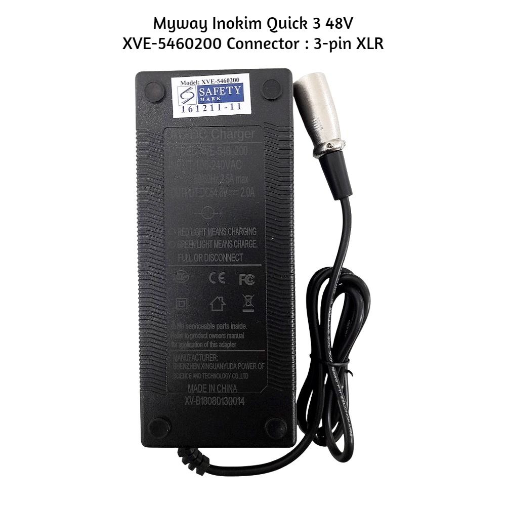 Charger Inokim 54.6V 2A for Quick 3