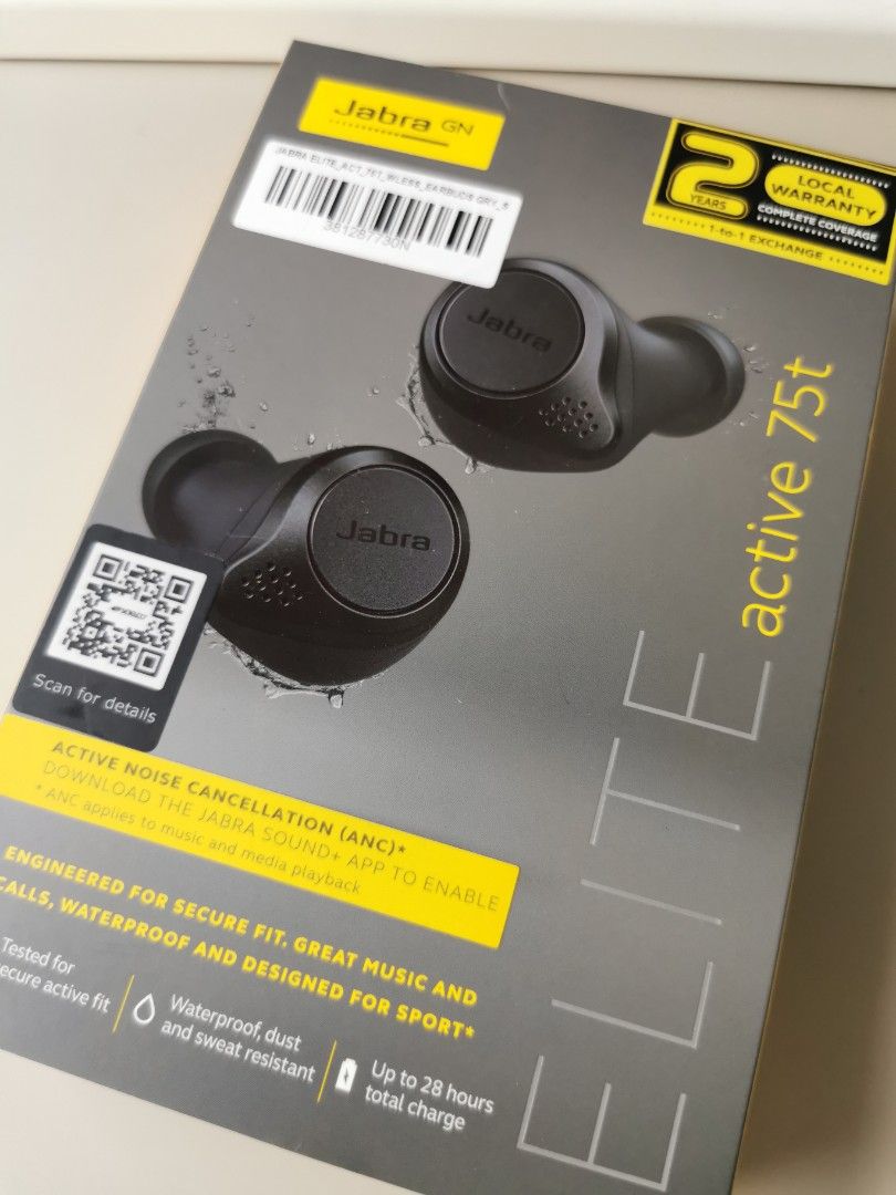 Jabra elite online active 75t ip57