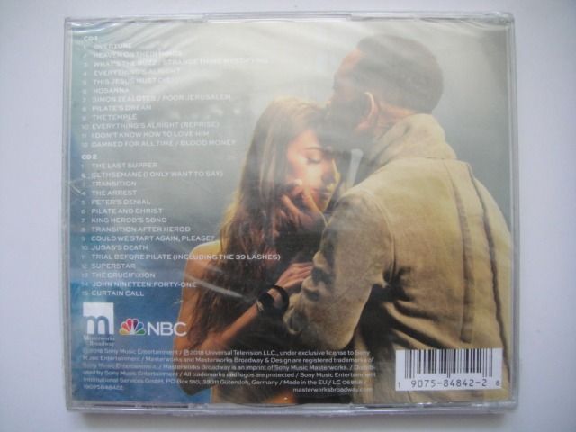 Jesus Christ Superstar ~Live In Concert~ CD (EU版) (全新未開封