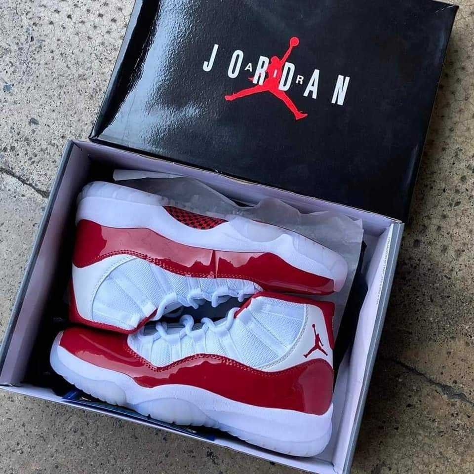Jordan 11 OG "Cherry" (Category: Sneakers) located in Manila. Submitted by mielliee (Listing ID 1268201235, Image 2). Description: Jordan 11 OG "Cherry" Sizes: Women's (36 to 40) Men's (40 to 46) -- ‼️ BIG DISCOUNT awaits for 2 or more purchases. 📦 We ship NATIONWIDE via J&T or LBC. Meetups around Quezon City (selected areas only). 🛒 Pre-order (2-3 days ETA) #TheGoodSoleProject #HolidaySeasonSale.