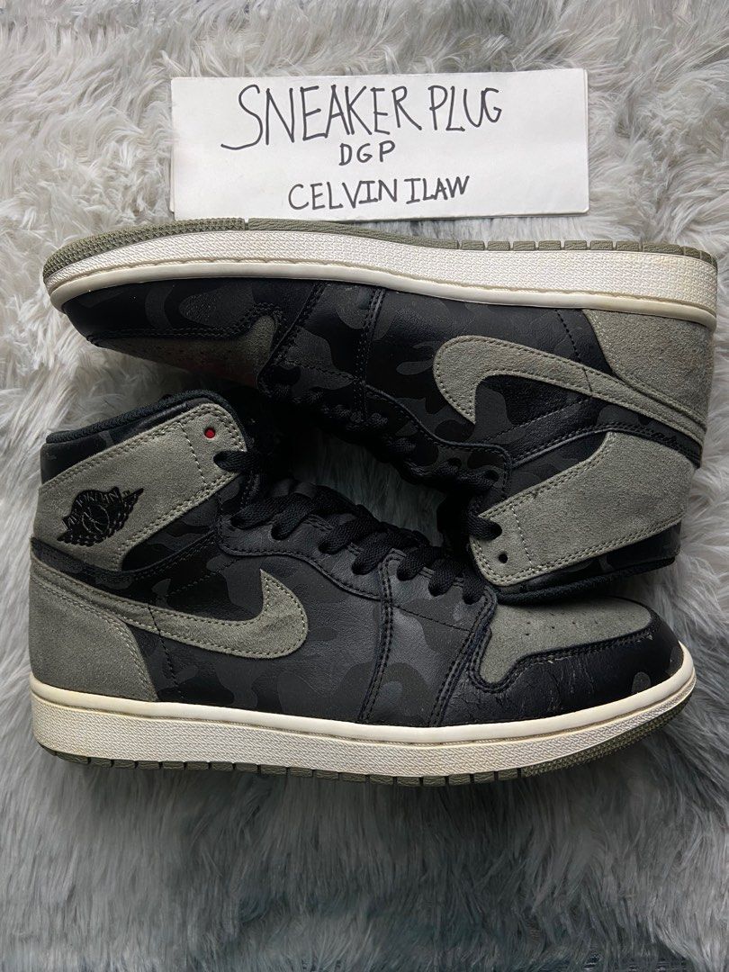 Jordan 1 Retro High Camo 3M Shadow Men s Fashion Footwear