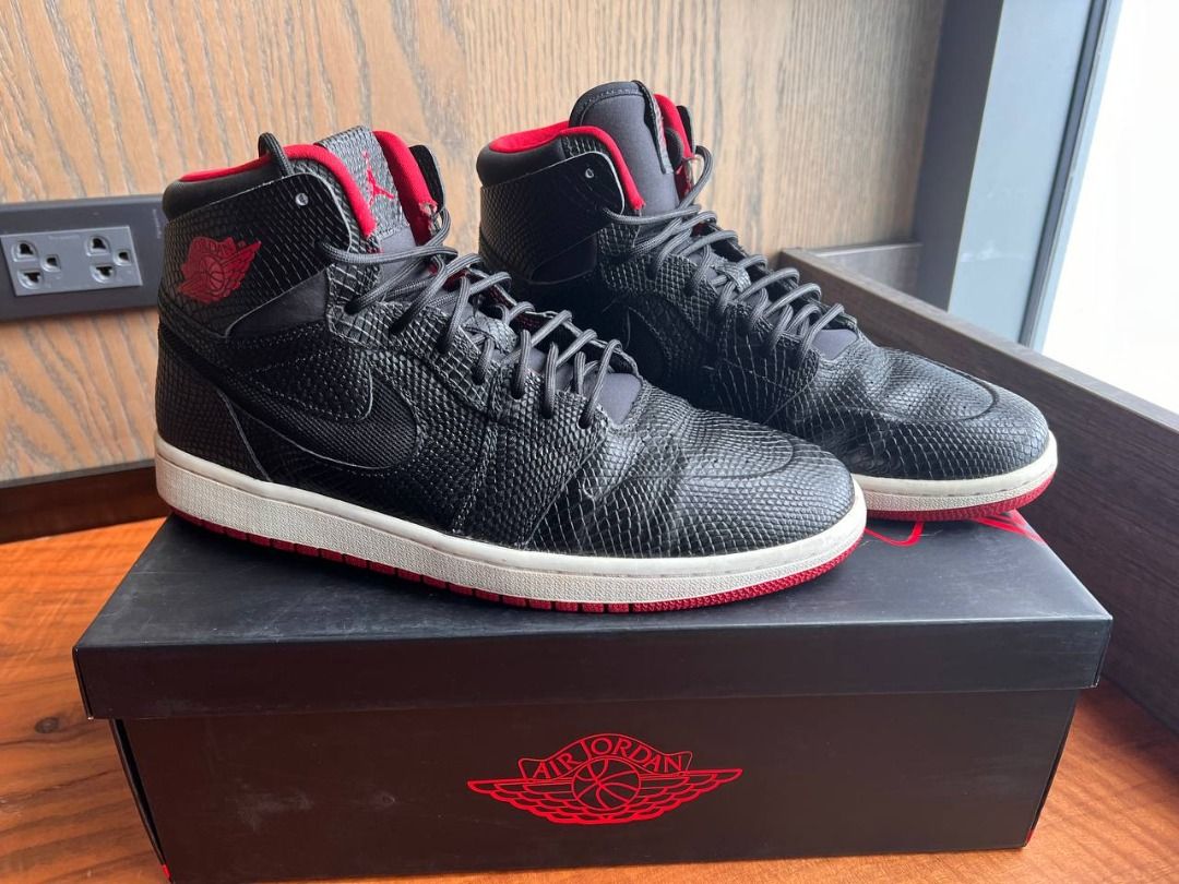 Air jordan 1 retro high nouveau snakeskin outlet