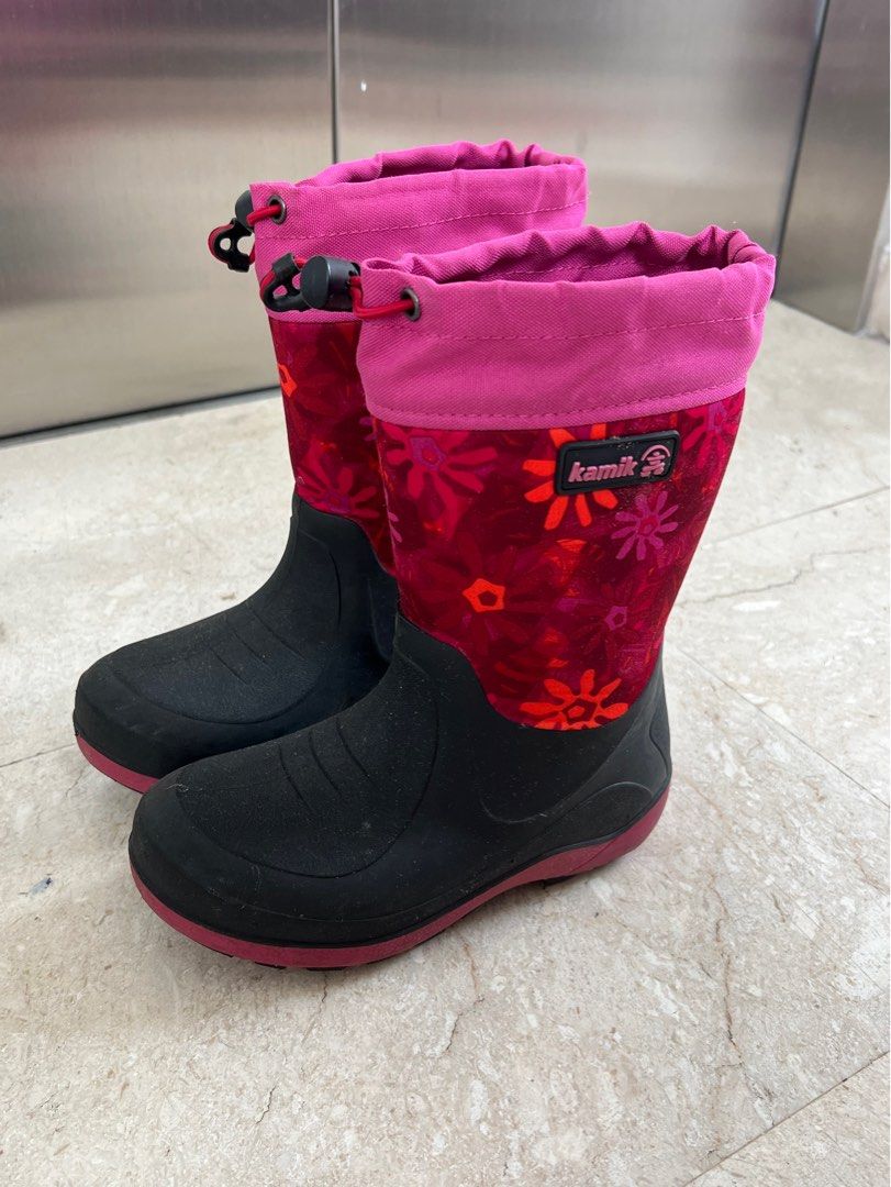 Children's snow boots size 13 outlet