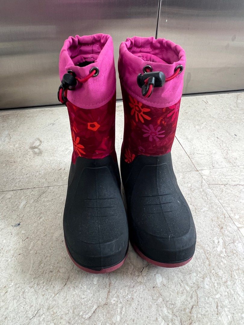 Children's snow boots size 13 outlet