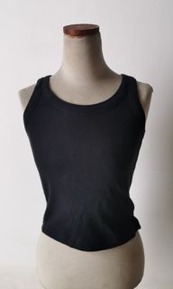 Kaos oblong hitam you can see