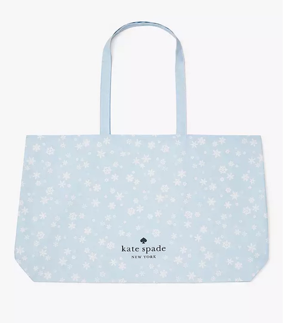 Kate Spade Snowflake Tote Bag, Women's Fashion, Bags & Wallets ...